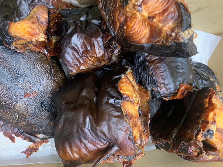 Semi Smoked Catfish